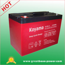 Batterie profonde de cycle de l&#39;énergie solaire 12V 100ah